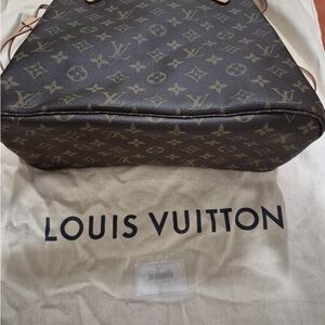 Louis Vuitton Brown Monogram Tote Bag